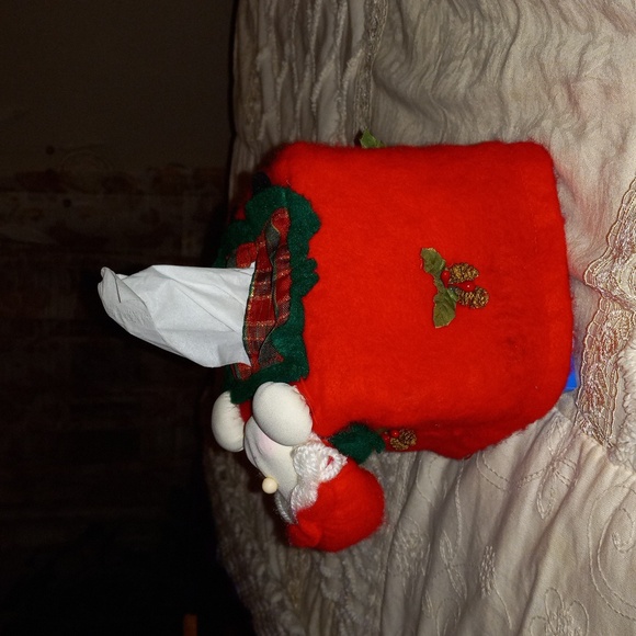 Christmas Holiday Mrs. Clause Tissue Kleenex Box Cover - Picture 2 of 6